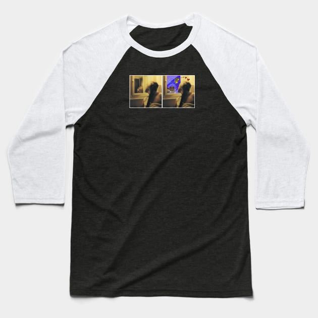 Selfless Reflection Baseball T-Shirt by Thread Dazzle